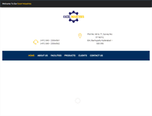 Tablet Screenshot of excelindustries.co.in